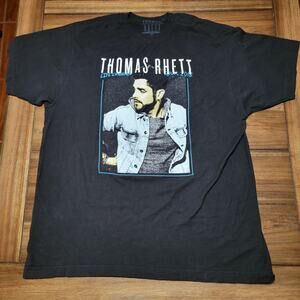 Thomas Rhett Black Unisex Tee "Life Changes Tour 2018" - Size XL